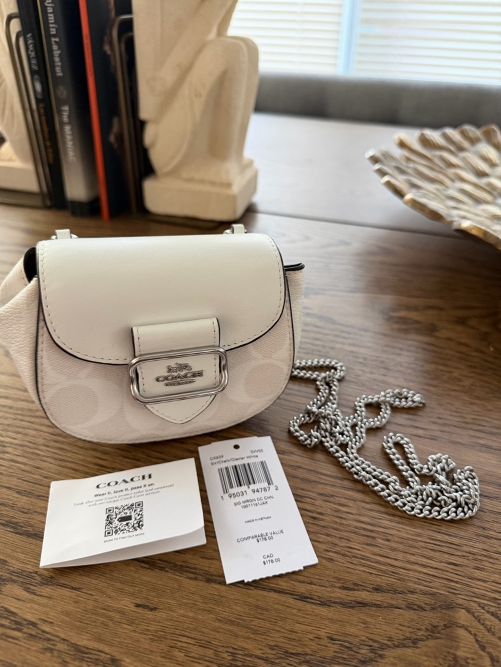 Coach Mini White Crossbody